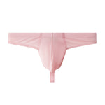 3 Pack Men's Solid Color Seamless Comfort Quick-Dry Breathable Thongs