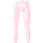 Men's Lightweight Semi-See-Through Sports Pants with Spacious Pouch