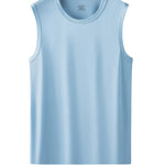 Men's Vests Undershirts with Ultimate Soft Short Sleeve Vests