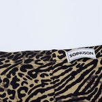 4 Pack Men's Leopard Print Mid-Rise Breathable Antibacterial Trunks