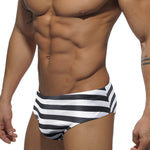 Men's Bold Prints Antibacterial Low-Rise Swim Briefs