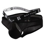 3 Pack Men's Lightweight Mesh Stretch Briefs with Dual Waistband