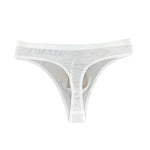 4-pack Men's Sexy Solid Color Letter Seamless Thong