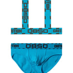 Men's Supportive Fit Sporty Cut Odor-Control Activewear Shoulder Strap & Underwear