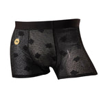 3 Pack Men's 3D Pouch Vintage Lace Jacquard Mulberry Silk Breathable Trunks