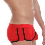 3 Pack Men's Modal U-convex Large Pouch Breathable Trunks