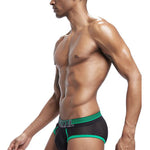 2 Pack Men's Breathable Mesh Luminous U-Pouch Briefs