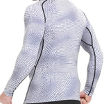 Printed Breathable Tight Blazer for Men