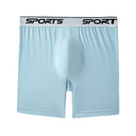 6 Pack Men's High-Rise Anti-Chafing Running Lightweight Boxer Briefs