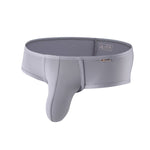 2 Pack Men's Low-Rise Contoured Pouch Stretch Fit Sporty Cut Trunks