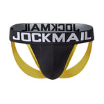 2 Pack Men's Low-Rise Sexy Ice Silk Seamless Comfort Anti-Odor Jockstrap