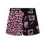 3 Pack Men's Pink Leopard Print Trendy Lightweight & Airy Boxers Briefs
