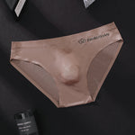 3 Pack Men's Seamless Ice Silk Cool-Touch Briefs
