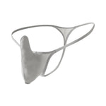 3 Pack Men's Breathable Mesh Sexy Ice Silk Strings