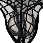 3 Pack Men's Low-Rise Lace Sexy Mesh Briefs And Thongs