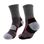 4 Pack Mid-Crew Thick Cushioned Sports Socks