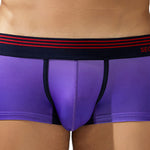 Men’s Spliced Lines Trunks in Ombre