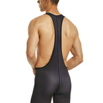 Men’s Sporty Wrestling Singlet Bodysuit