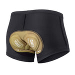 Men's Sporty Silicone Gel Padding Quick-Dry & Gradient Color Activewear Tights