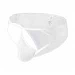 3 Pack Men's Stretchy Solid Color Cut-Out Design Briefs