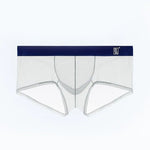 Men’s Sheer Mesh Trunks with U-Shaped Support Pouch
