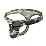 3 Pack Men's Camouflage Edgy Snug Fit Cooling Airflow Thongs