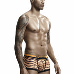 Men's Sexy Tiger Print Pouch Trunks