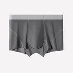 3 Pack Men's Seamless & Comfortable Mid-Rise Icy Silk Trunks