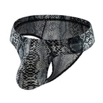 3 Pack Men's Sexy & Bold Animal Print Low-Rise Breathable Briefs