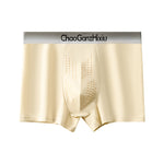 4 Pack Men's Comfy Waistband Anti-Chafing Stay-Put Fit Trunks