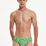 Vibrant Quick-Dry Swim Briefs for Men