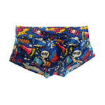 Men's Low-Rise Printed Quick-Dry Sport & Vacation Seamless Comfort Swim Shorts