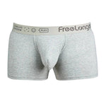 FreeLonger Men’s Soft Cotton Support Pouch Trunks