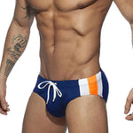 Men's Removable Pad Swim Brief with Drawstring