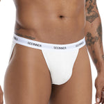 3 Pack Men's Sporty Comfy Waistband Briefs