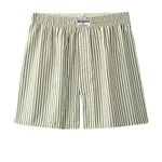Men's Thin Loungewear Pants Loose Striped Breathable Shorts