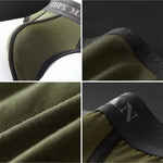 Men’s Spliced Lines U Convex Pouch Cotton Briefs
