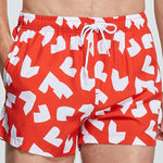 Men's Moisture-Wicking Lightweight & Airy Sporty Cut Comfy Board Shorts