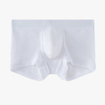 2 Pack Men's Ultra-Soft Premium Pure Cotton Comfy Waistband Seamless Trunks