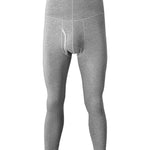 Men's High-rise Cotton Thermal Bottoms With Fly