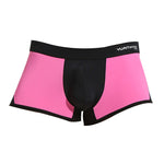 2 Pack Men's Premium Ice Silk U-Pouch Design Soft & Smooth Trunks