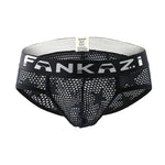 3-pack Men's Sexy Star Mesh Breathable Hollow U-shaped Convex Pouch Briefs