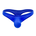 3 Pack Men's Large Enhancing Pouch & Solid Color Low-Rise Thongs