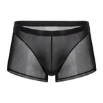 Sexy Panelled Mesh Trunks For Men