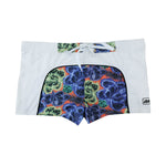 Men's Comfy Waistband Stay-Put Fit Bold Prints Swim Shorts & Trunks