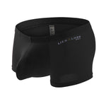 3 Pack Men's Breathable Ice Silk Double-Layered Big Pouch Sexy Boxer Briefs