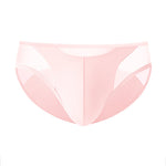 2 Pack Men's Ultra-Soft Modal Sheer Single-Layer Low-Rise Briefs