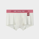 2 Pack Men's Ultra-Soft Cotton Mid-Rise Breathable Printed Trunks