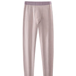 Seamless 2-in-1 Colored Cotton Men's Thermal Bottoms