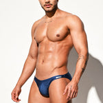 Men’s Sexy Low-rise Shiny Swim Briefs